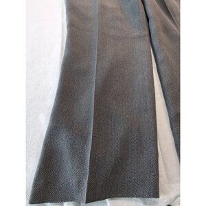 Le Suit Petite Gray Multi Lined Dress Pants Size 14P